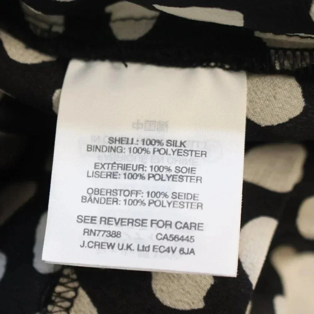 J.CREW ladies Blouse size 2